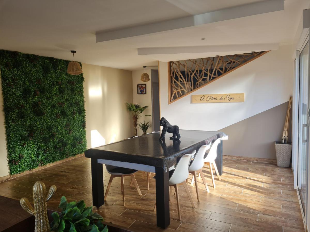 A Fleur De Spa : Maison Chaleureuse Avec Spa Privatif Et Billard. Coulogne 外观 照片
